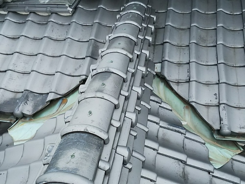 谷板金の劣化調査