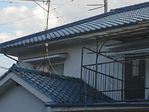 棟の積み替え工事