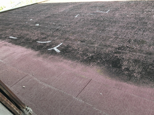 カラーベスト屋根の現状