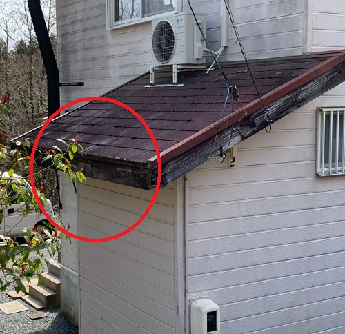 鼻かくしの部分