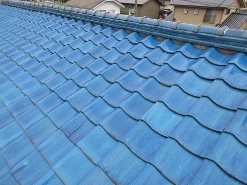 福山市の瓦屋根葺き替え工事３選！工事費用はいくらかかる？ビフォー
