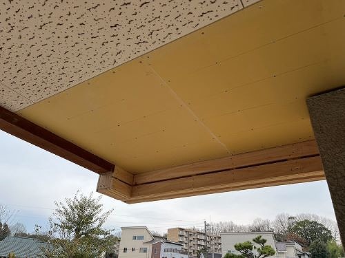 福山市にて一部解体した瓦屋根の増築工事