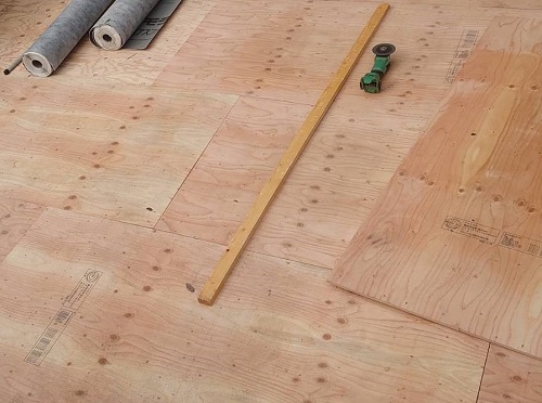 福山市屋根リフォーム工事下地補強