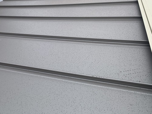 福山市屋根リフォーム工事嵌合式瓦棒たて葺き