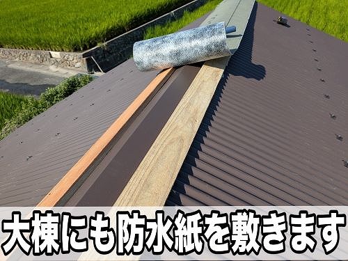 福山市にて倉庫内で雨漏りの為、板金取替や波板葺き替え工事