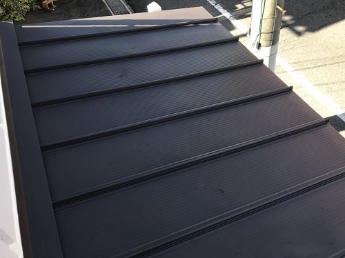 尾道市屋根リフォーム工事後