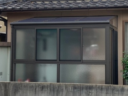 福山市テラス囲いサニージュ完成後