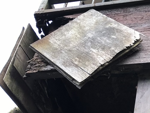 広島県府中市ベランダ床調査