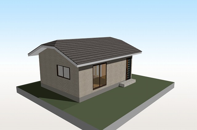 はかま腰屋根の写真