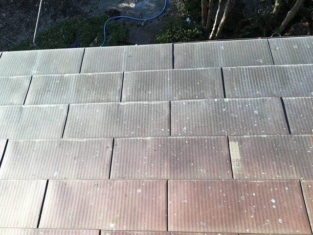 銅板屋根を近くで見た