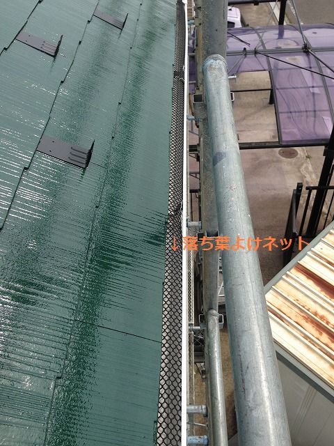 落ち葉よけネット