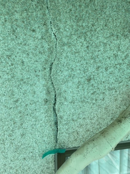 施工前の外壁面の状態です