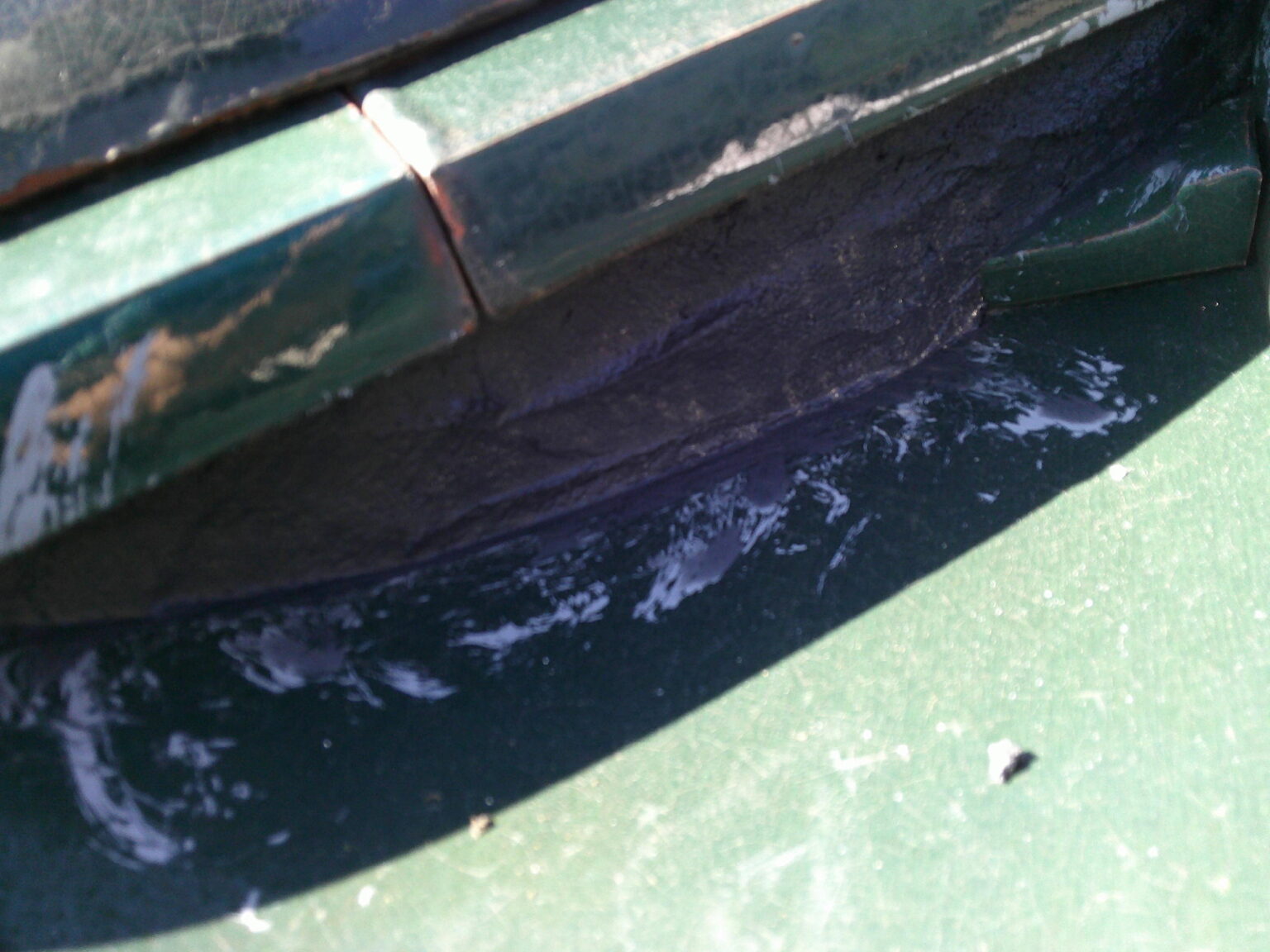 漆喰入れ終了です