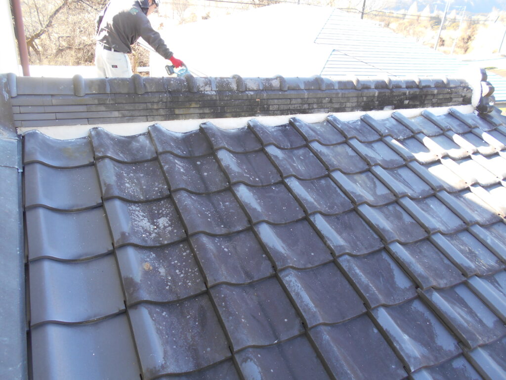 施工後の屋根の状態