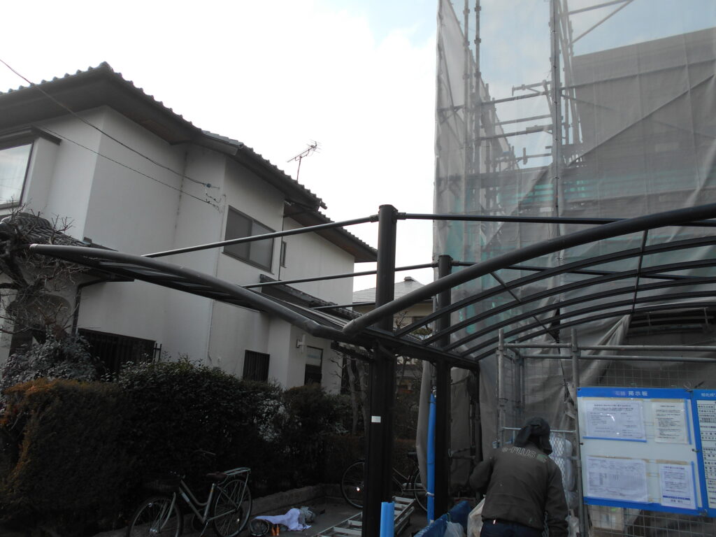 中塗り塗装終了