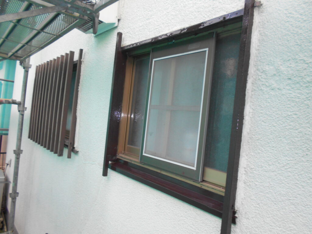 面格子の撤去終了