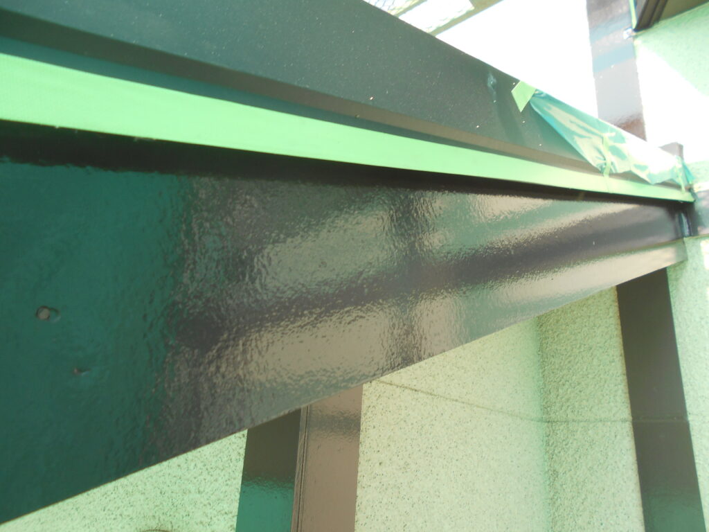 破風中塗り終了