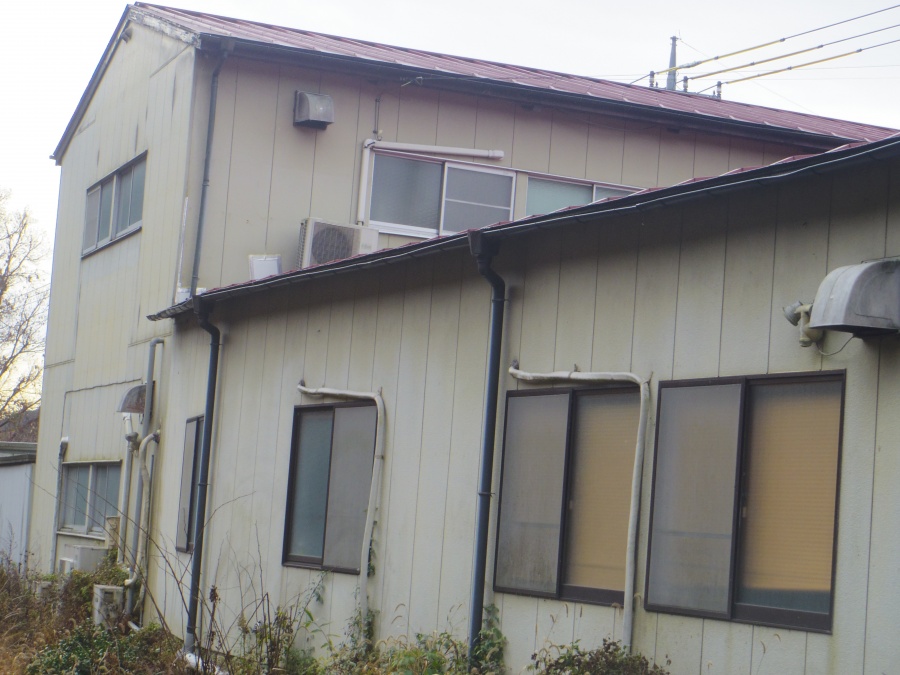 鹿沼市0様工場雨樋