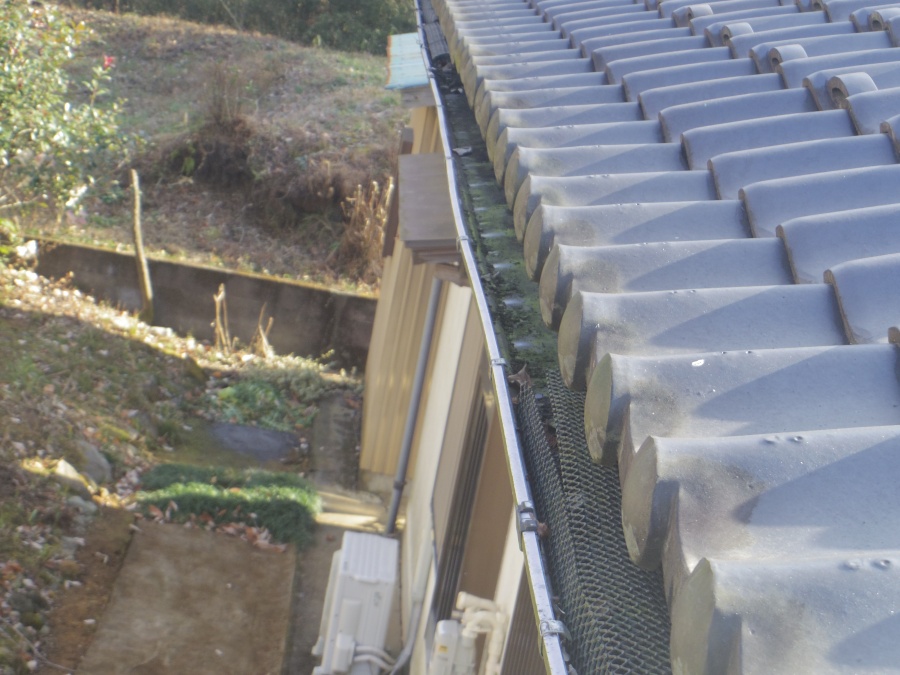 日光市Y様、北面軒樋