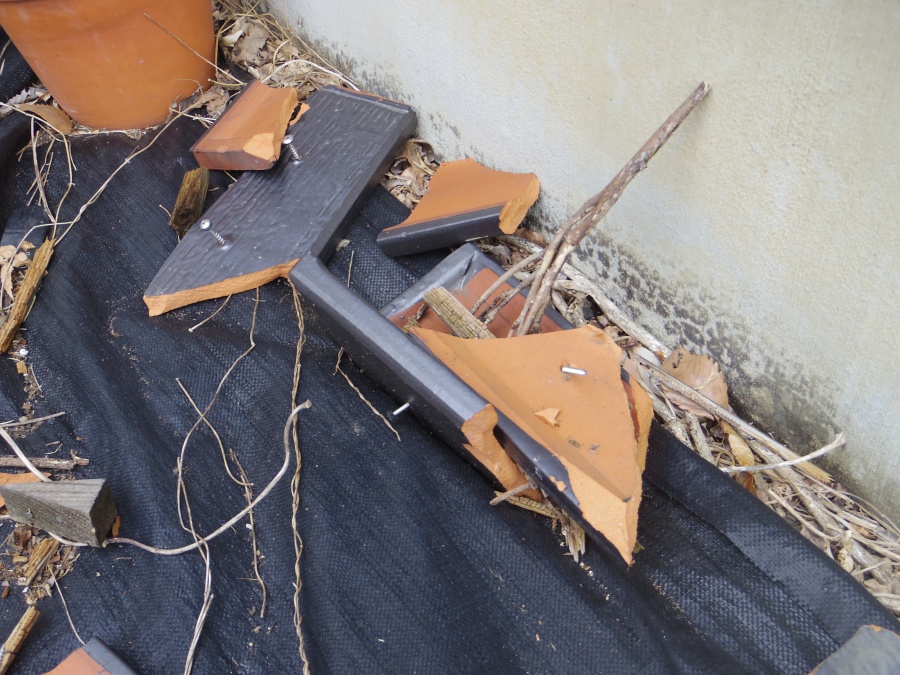 宇都宮市N様、落ちた瓦