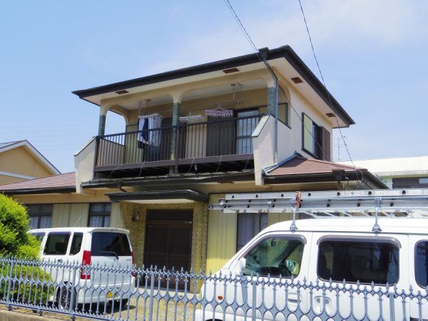 現場調査前の全景です