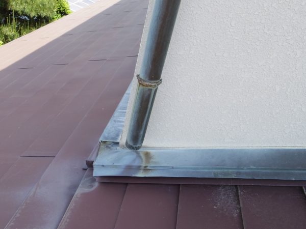 縦樋の状態です。