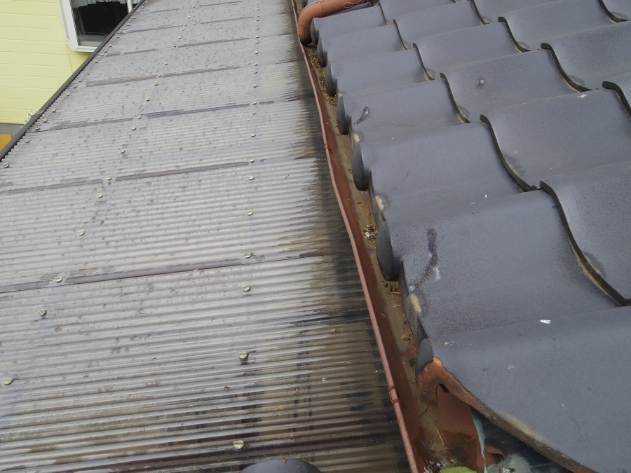 １階南面の状態です