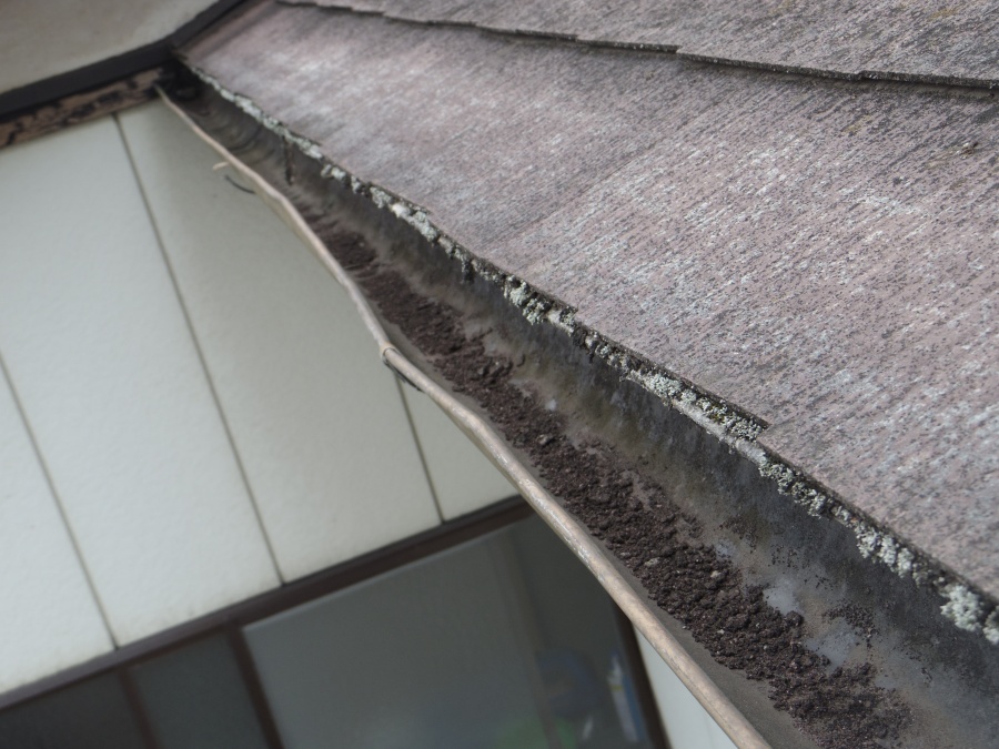 鹿沼市N様、雨樋破損