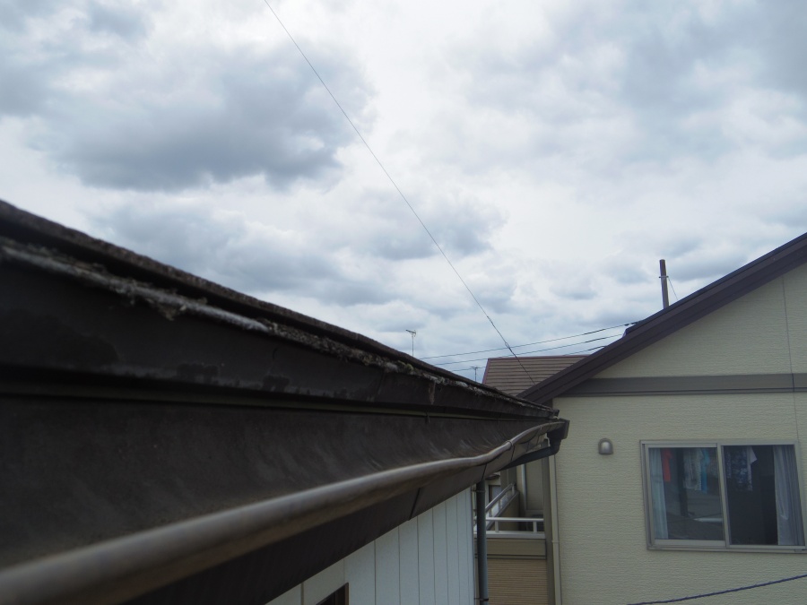 鹿沼市N様、南面軒樋