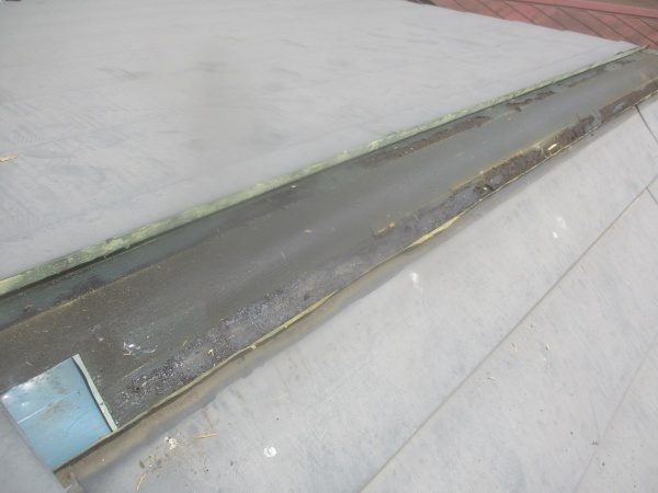 棟木を取り外しました