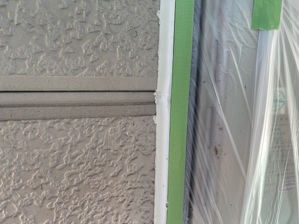 マスカーの養生です