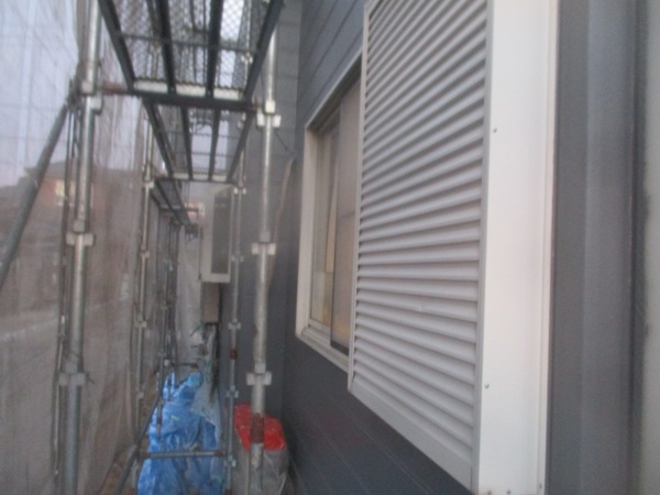 養生を剥がしました