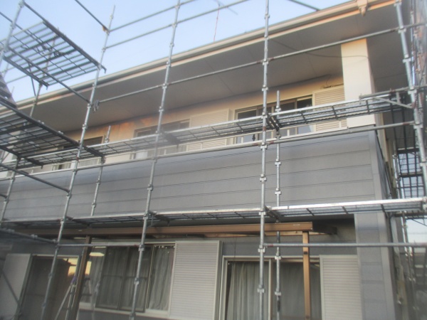 外壁塗装工事が終了しました