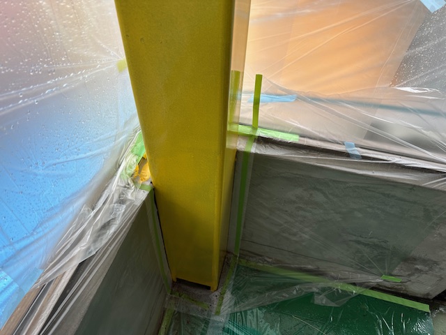 ３回目塗装終了です