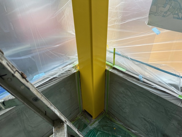 ２回目塗装終了です