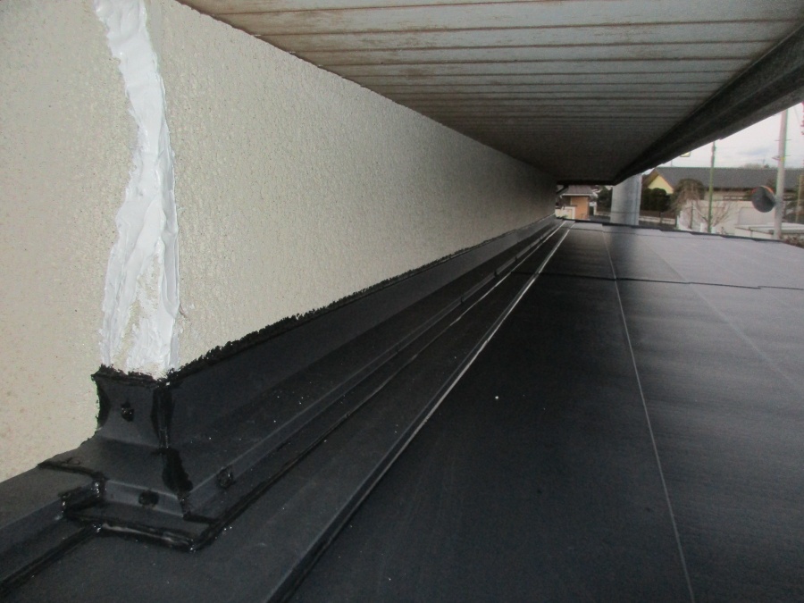 シーリングが終了しました