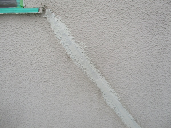 シーリングの乾燥した状態です