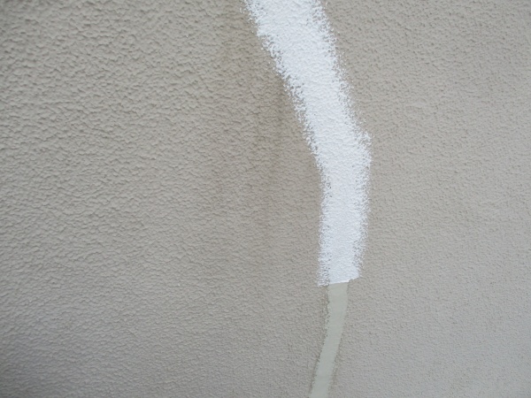 砂骨ローラーで模様付けしました