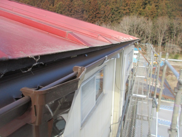 集水器を取り付けました