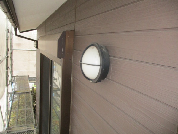 施工前の１階外壁の状態です