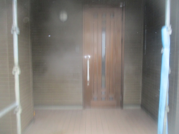 外壁の高圧洗浄が終了しました