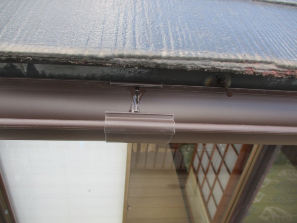 軒継ぎ手の内側です