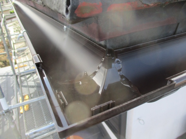 外曲がりの内側の状態です