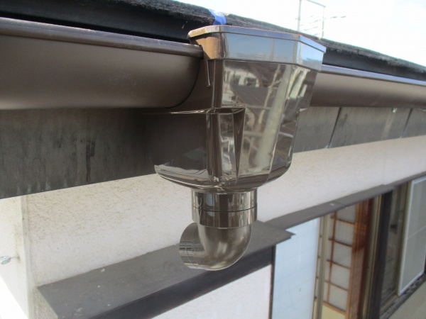 集水器を取り付けました