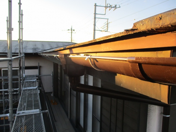 本日の施工後の状態です