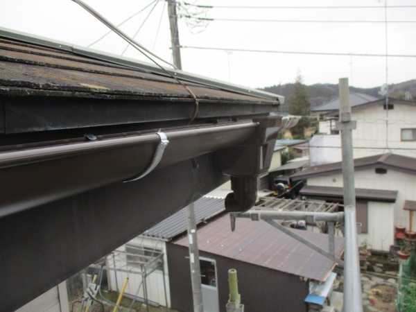 集水器を取り付けました