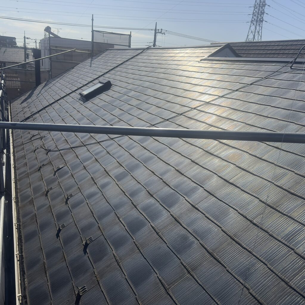 施工前の大屋根の状態です