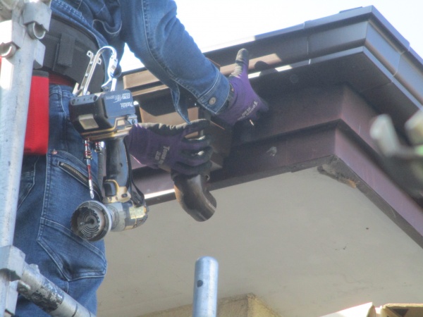 集水器を取り付けました