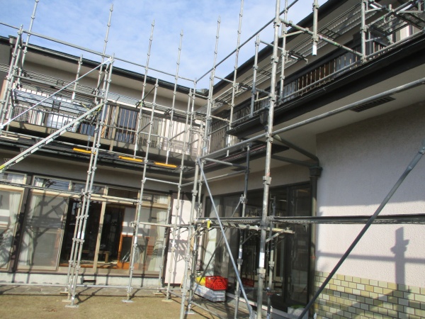 施工前の全景です