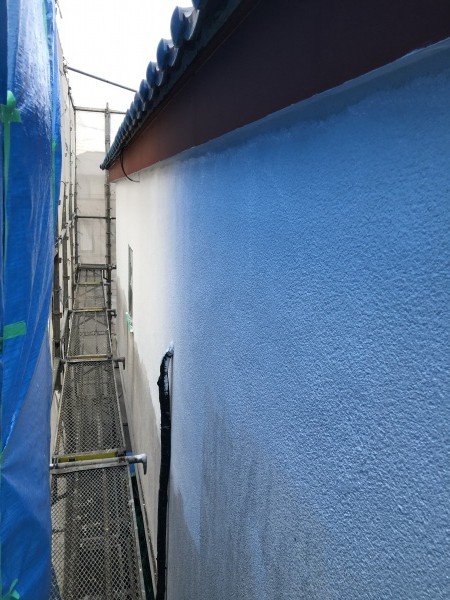 本日の施工後の状態です